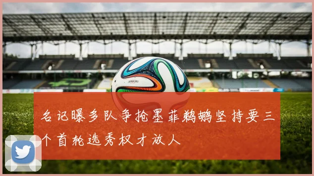名记曝多队争抢墨菲鹈鹕坚持要三个首轮选秀权才放人